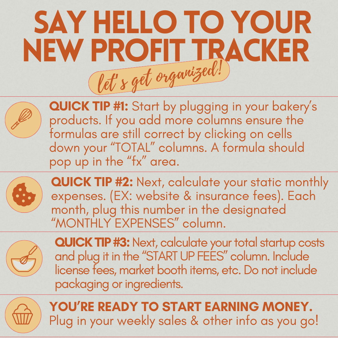 HOME BAKERY PROFIT TRACKER