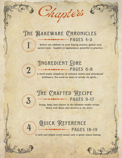 "Burnt" Cookie Recipe eBook