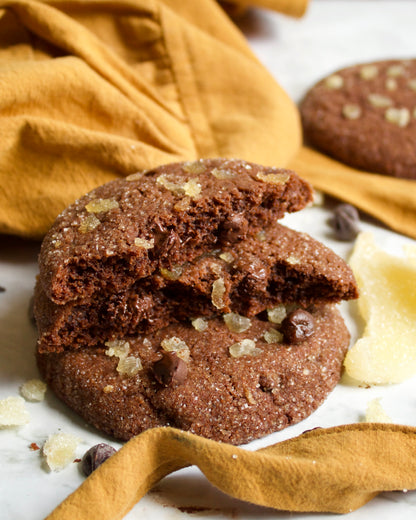 CANDIED GINGER DARK CHOCOLATE