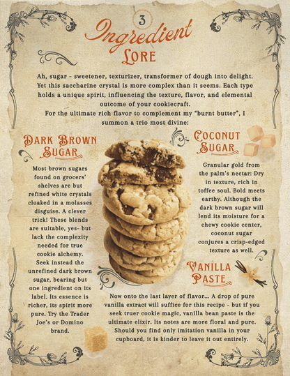 "Burnt Butter" Chocolate Chip Cookie Recipe Course